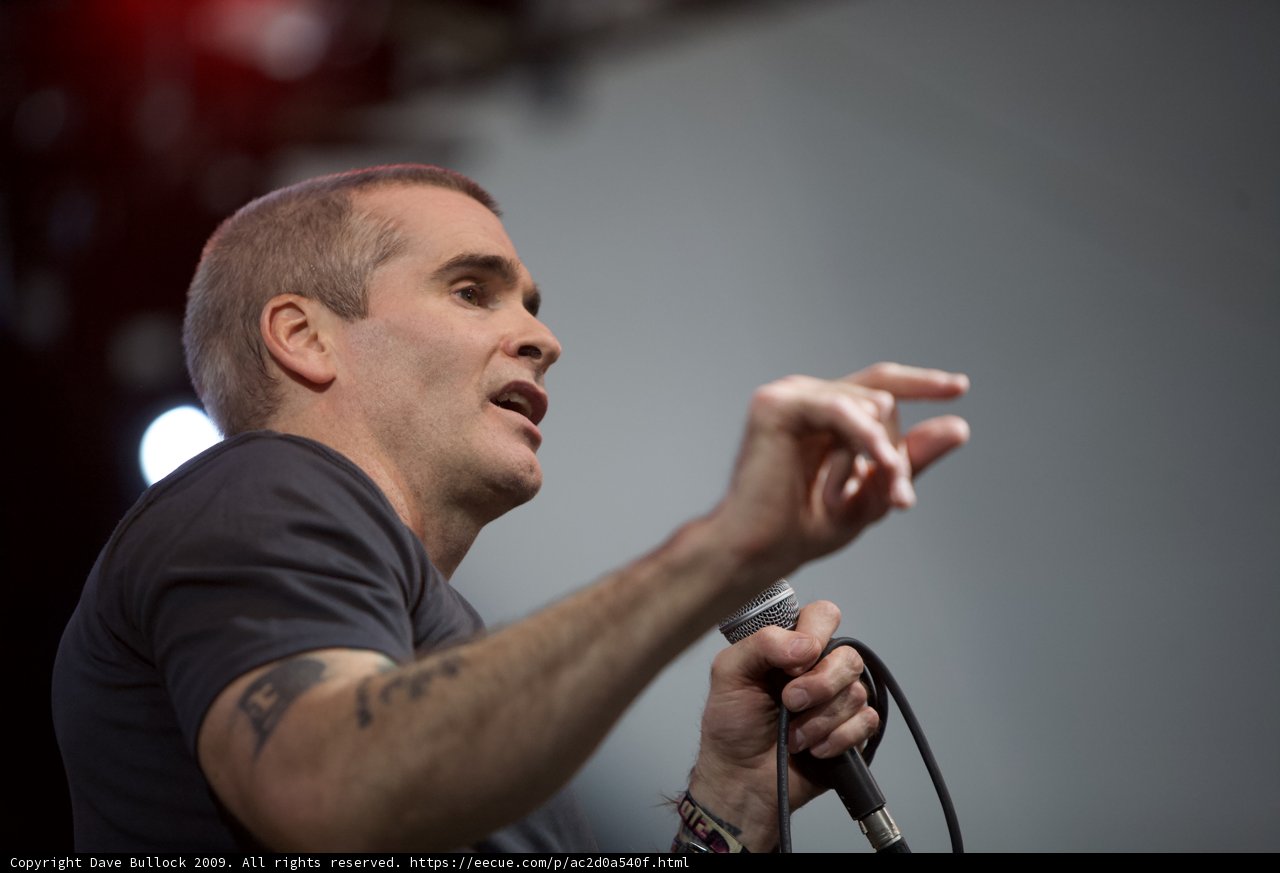 Henry Rollins Rocks Coachella with his Tattooed Mic-Holding Hand
