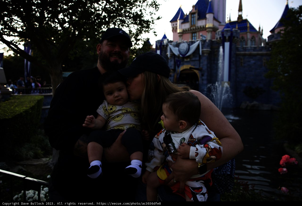 Magical Family Memories at Disneyland Castle