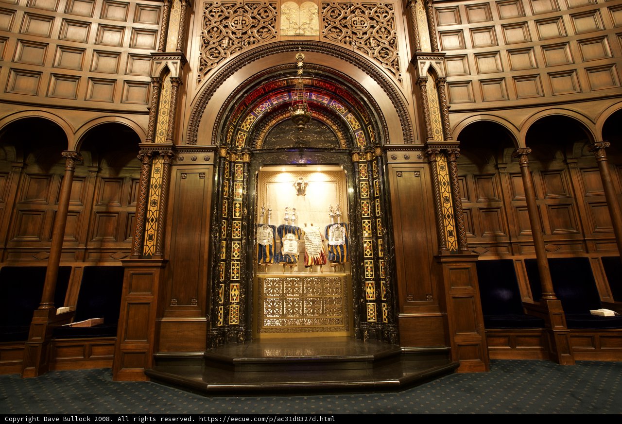 The Ornate Door to Wilshire Temple's Altar
