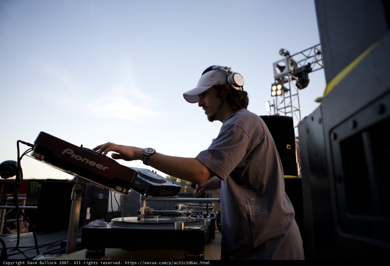 Grey Shirted Deejay