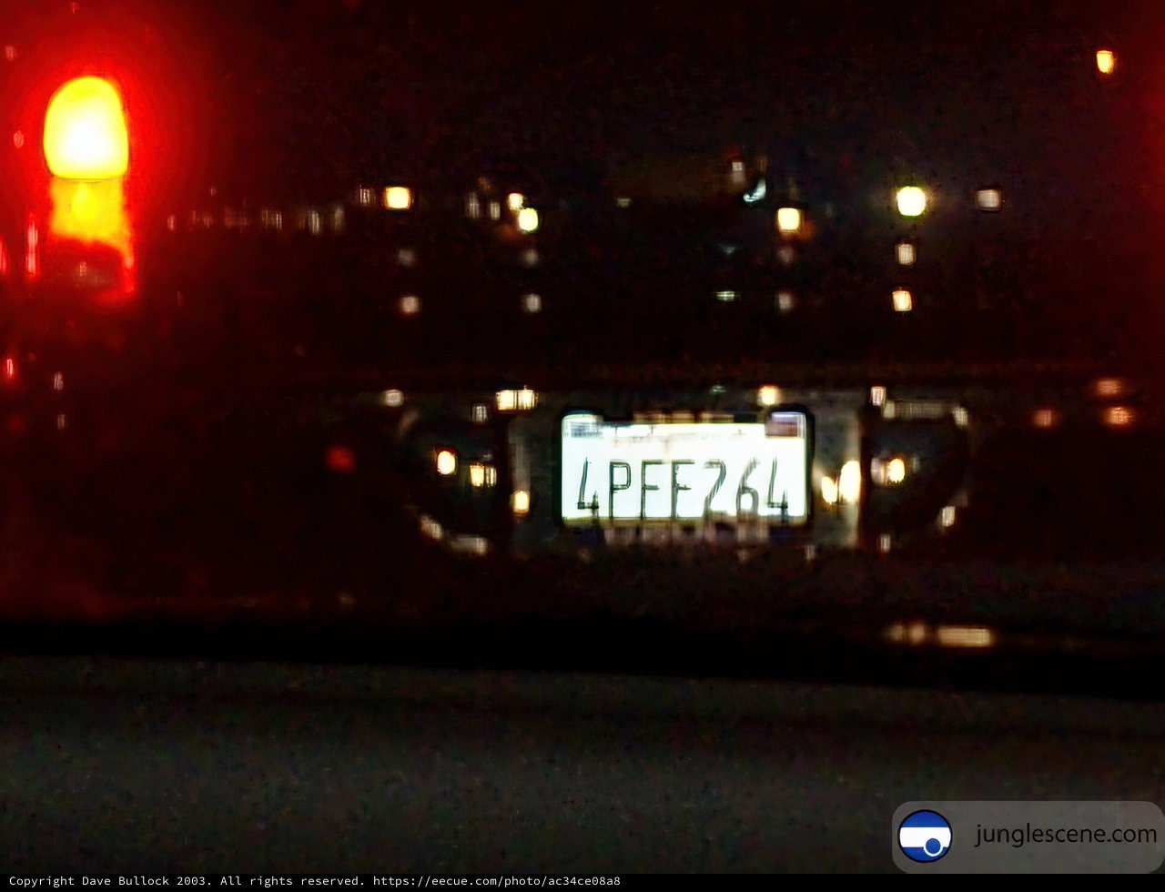 Illuminated License Plate