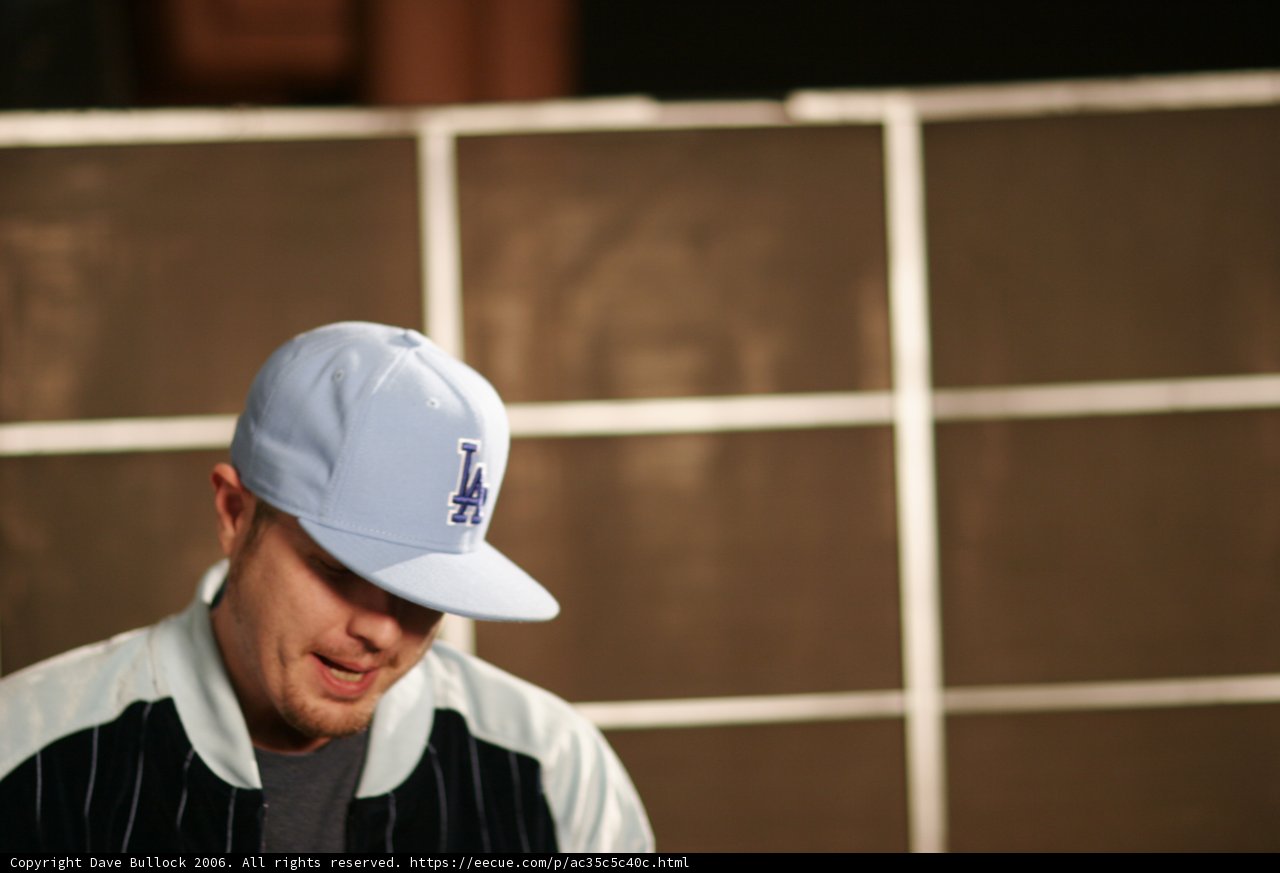 Blue Hat Man