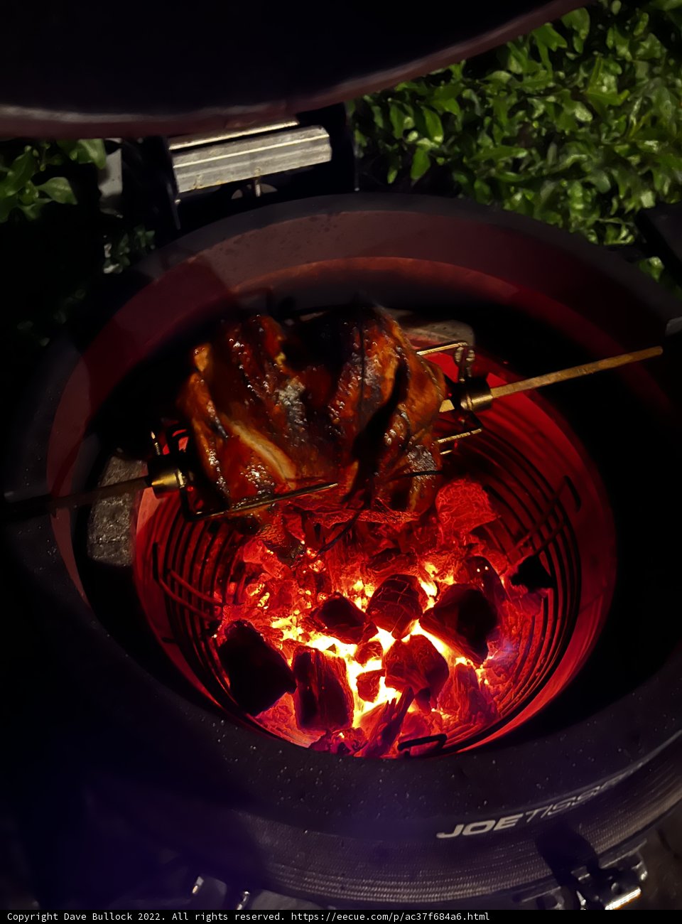 Grilled Chicken on a Stick