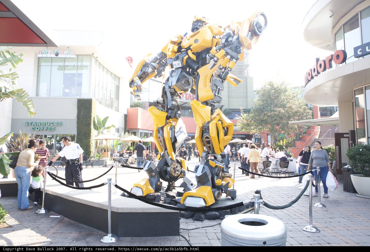 The Giant Robot Statue