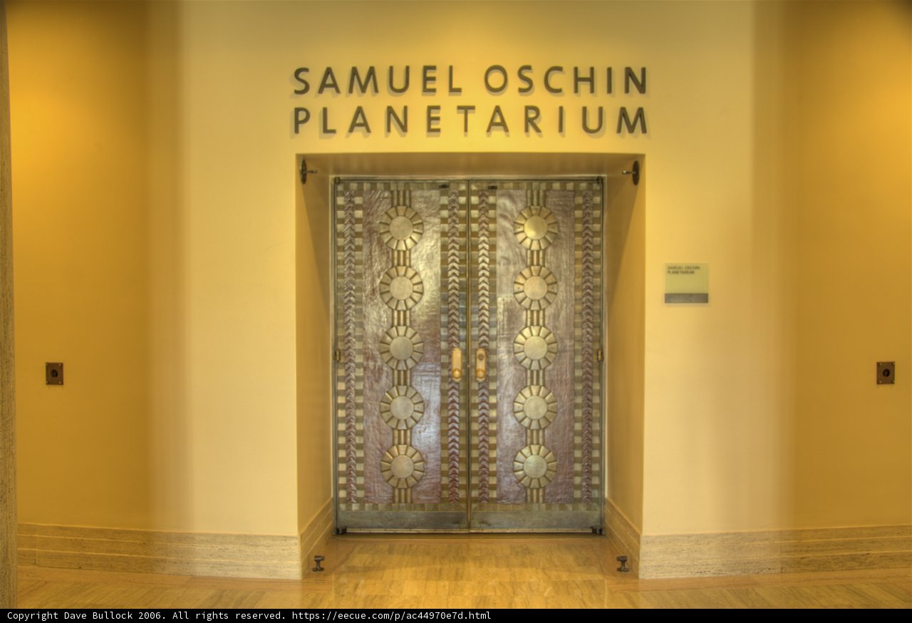 The Grand Entrance to Samuel Oshin Planetarium