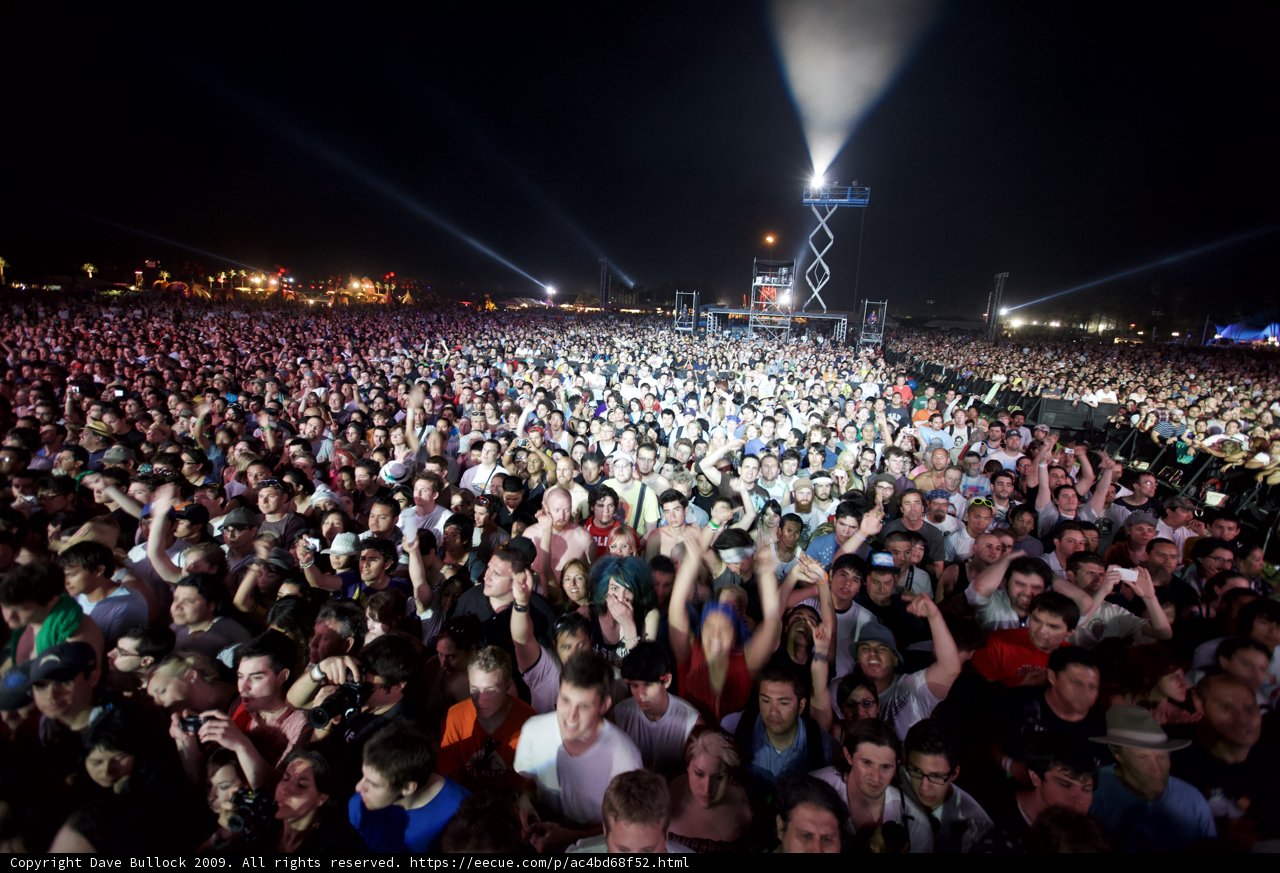 Coachella 2009: Rocking with a Crowd of 48