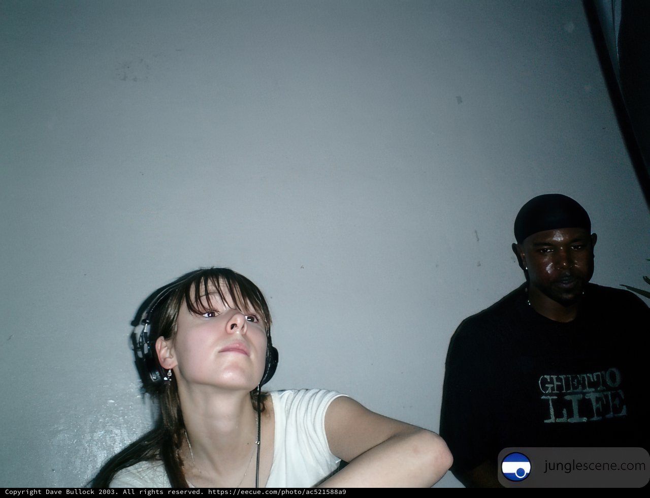 Music in Her Headphones