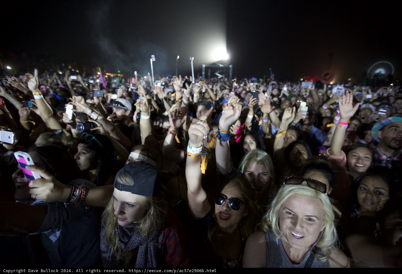 Hands Up in the Night Sky