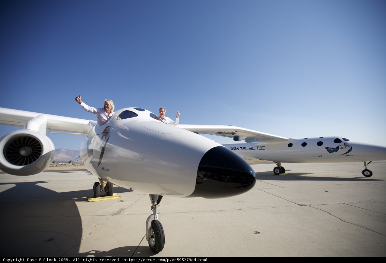 High Flyers: Richard Branson and Burt Rutan take to the Skies