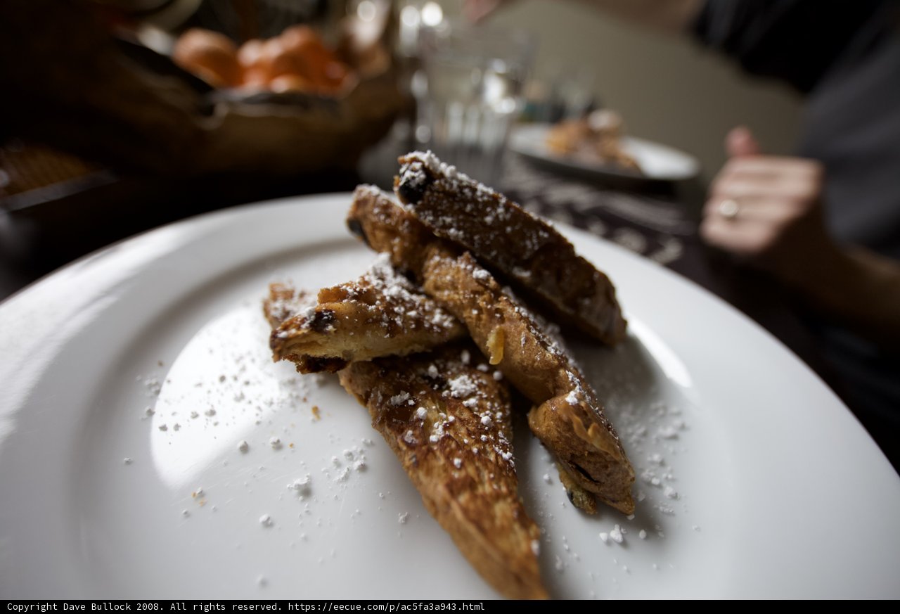 Sweet Christmas Toast