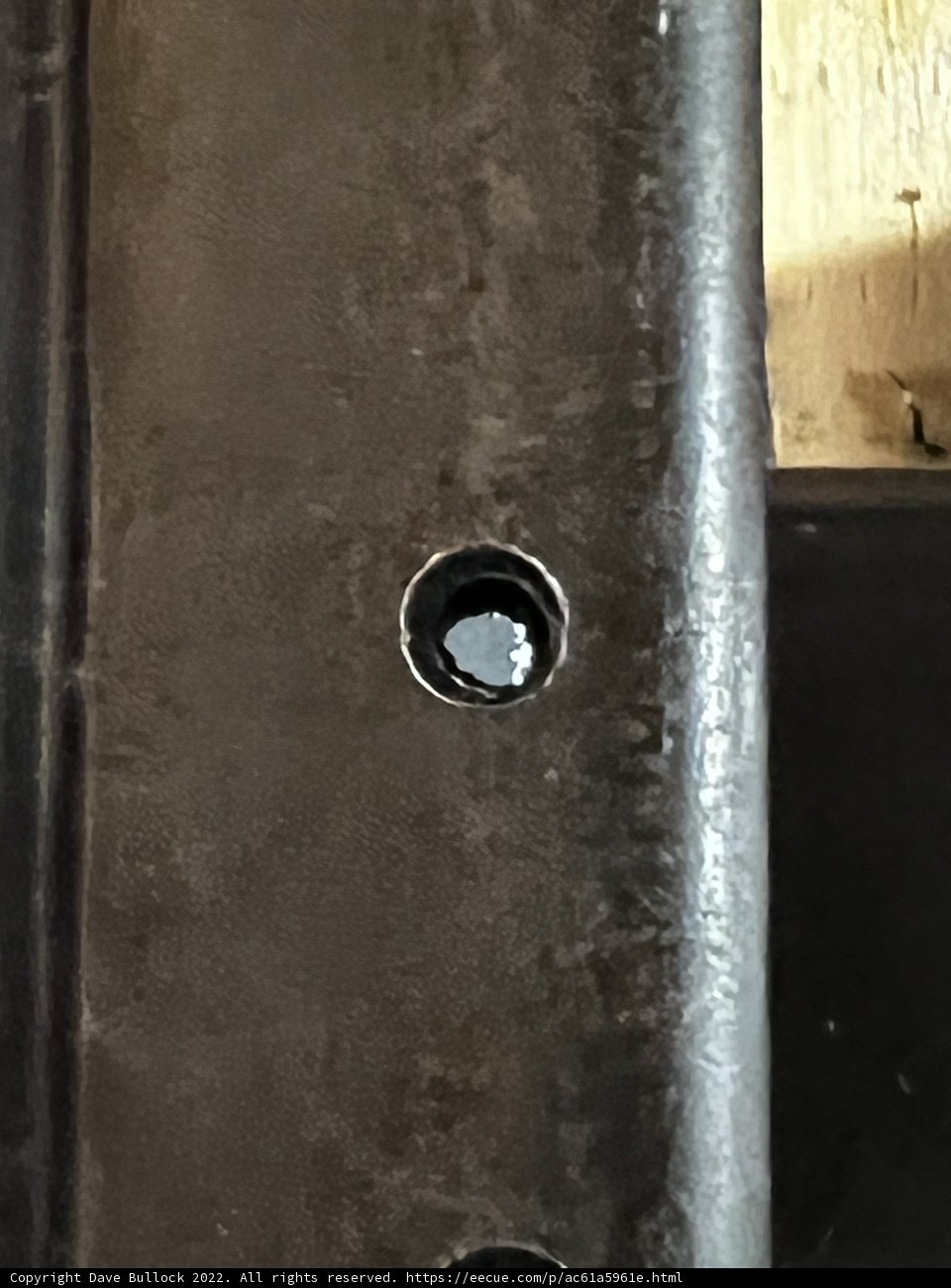 Peephole of Decay