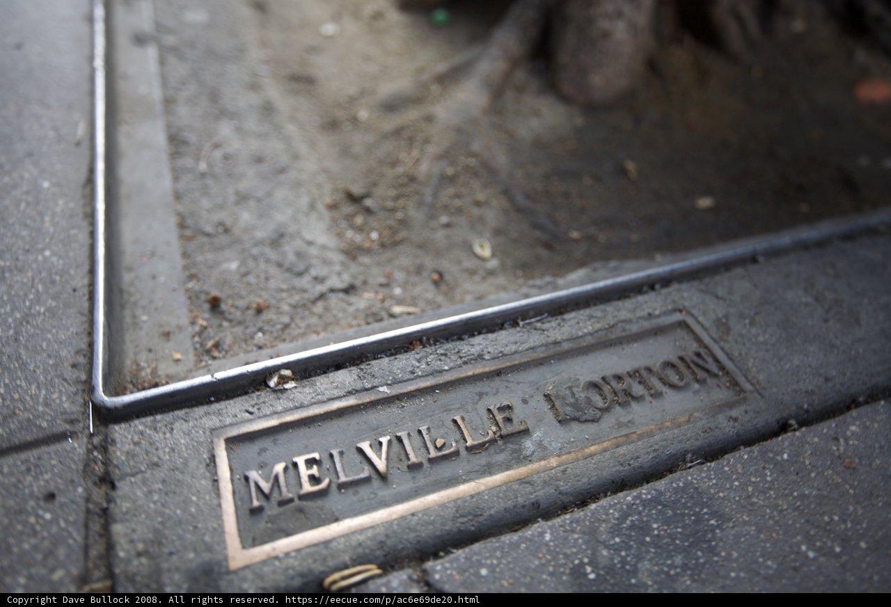 Melville Carter's Sign