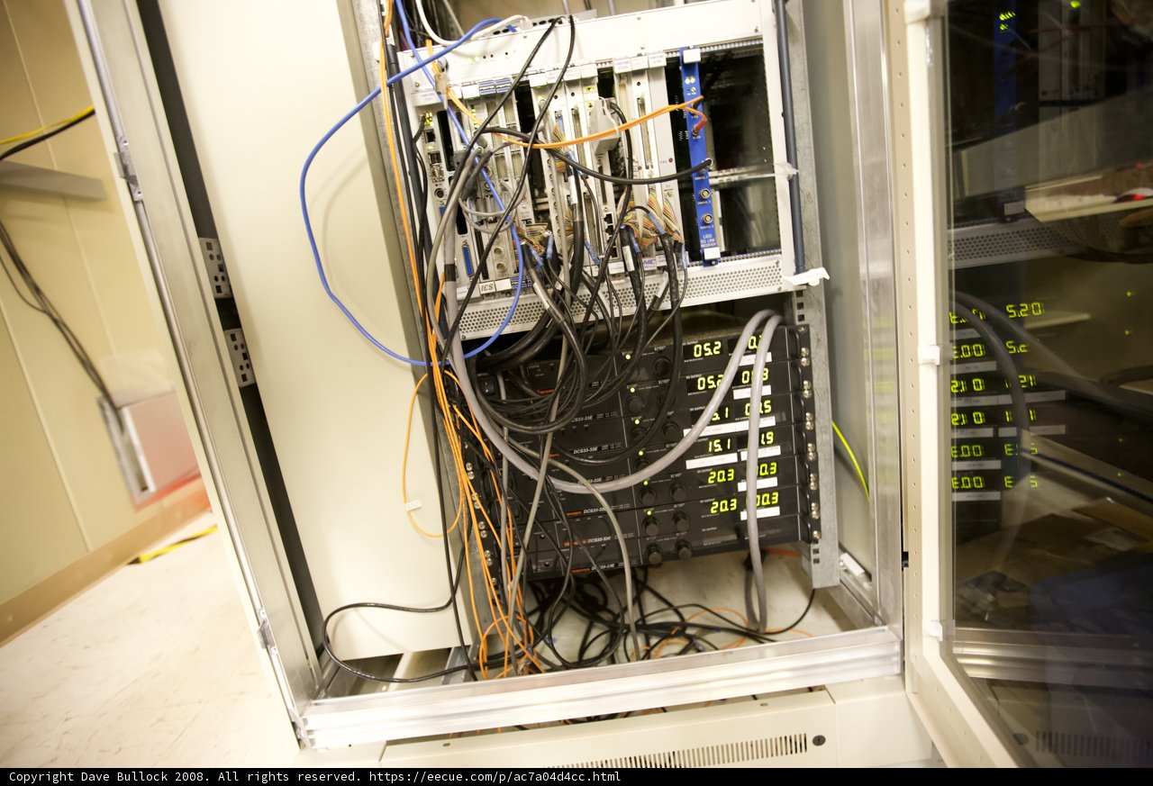 Massive Server Rack with an Impressive Wiring Job