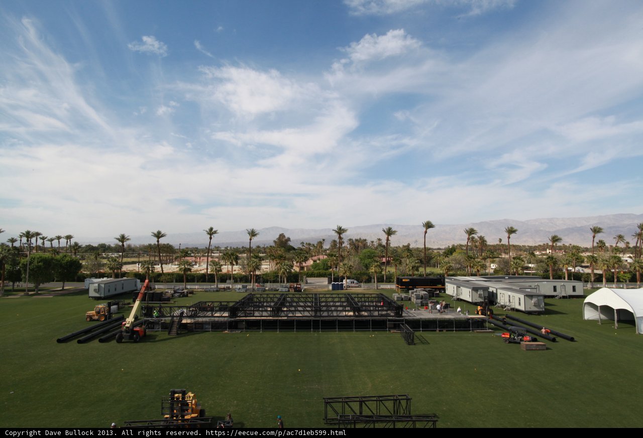 The Coachella Music Festival Field