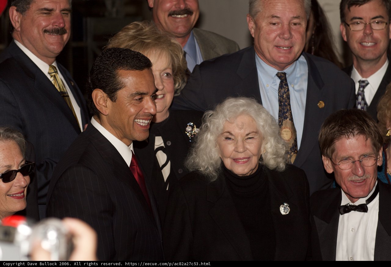Group photo at Antonio Villaraigosa's premiere