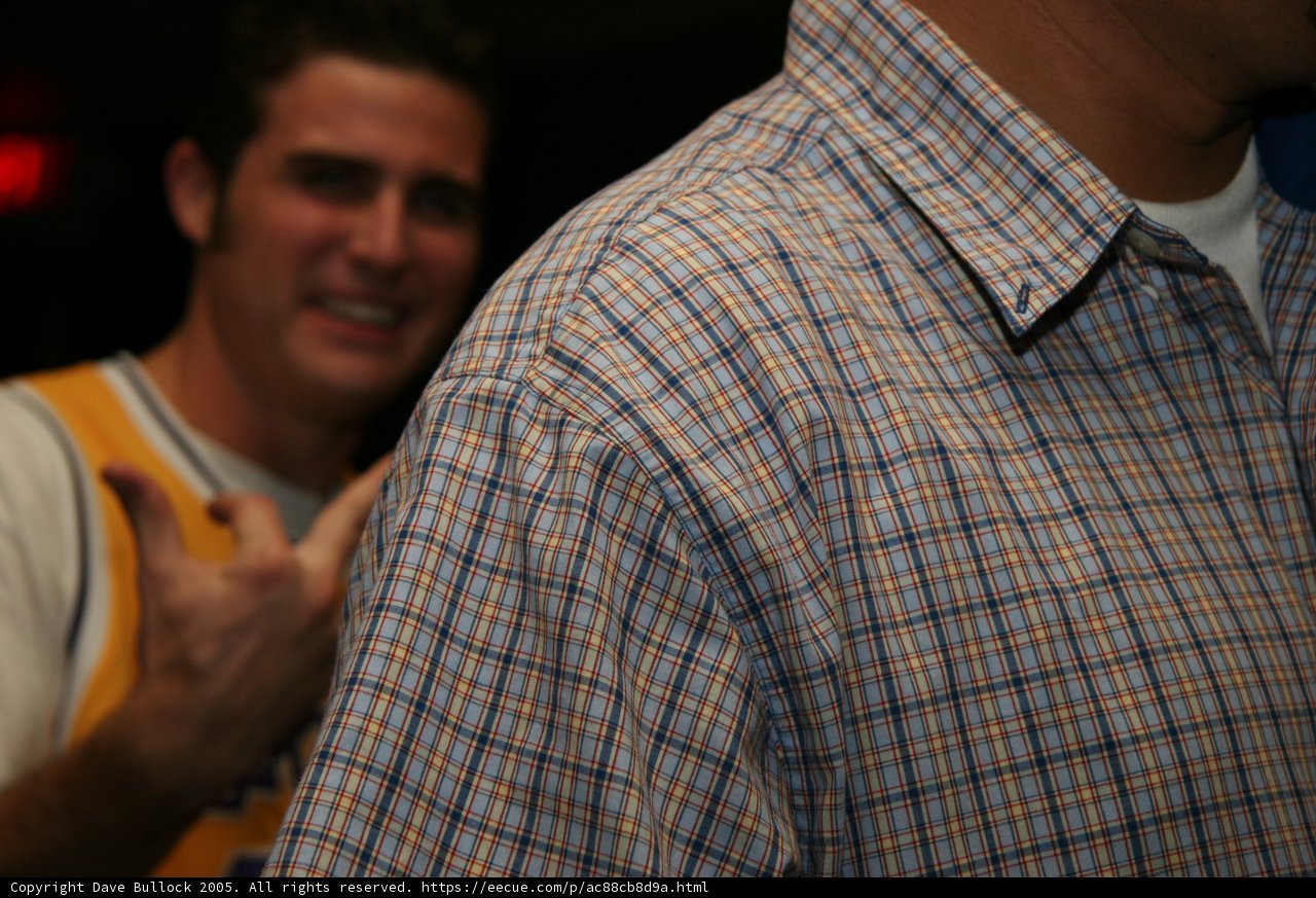 Blue Shirted Man