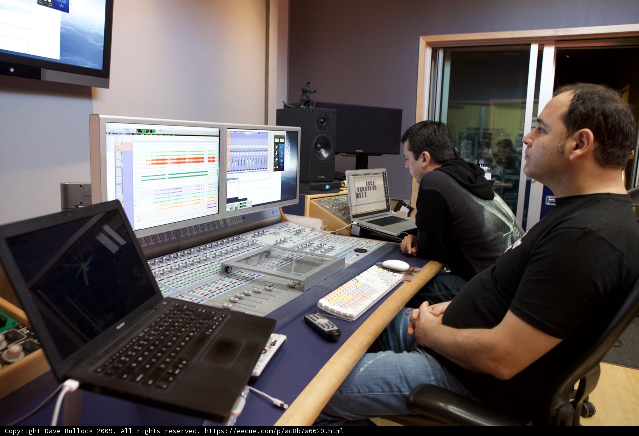 Recording Studio Session with Crystal Method