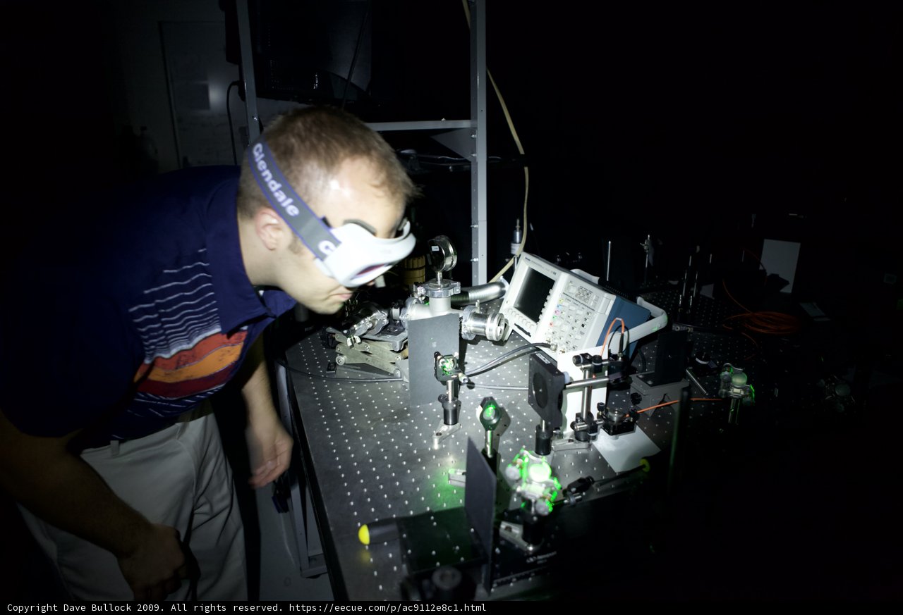 Green Light Experiment in the Lab