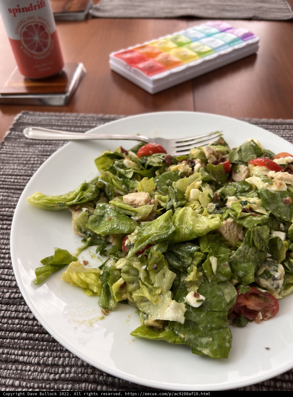 A Perfectly Plated Salad