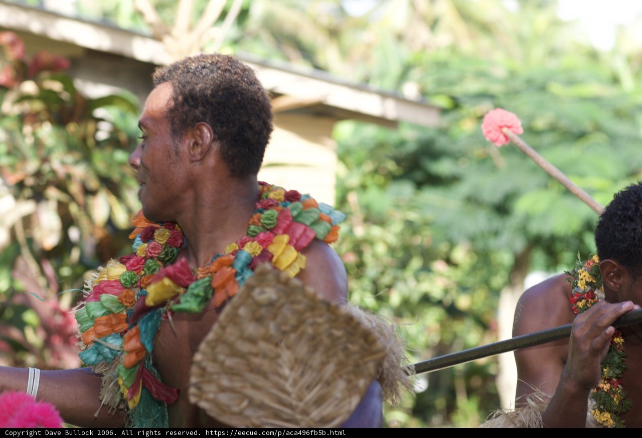 Traditional Music Performance in Fiji