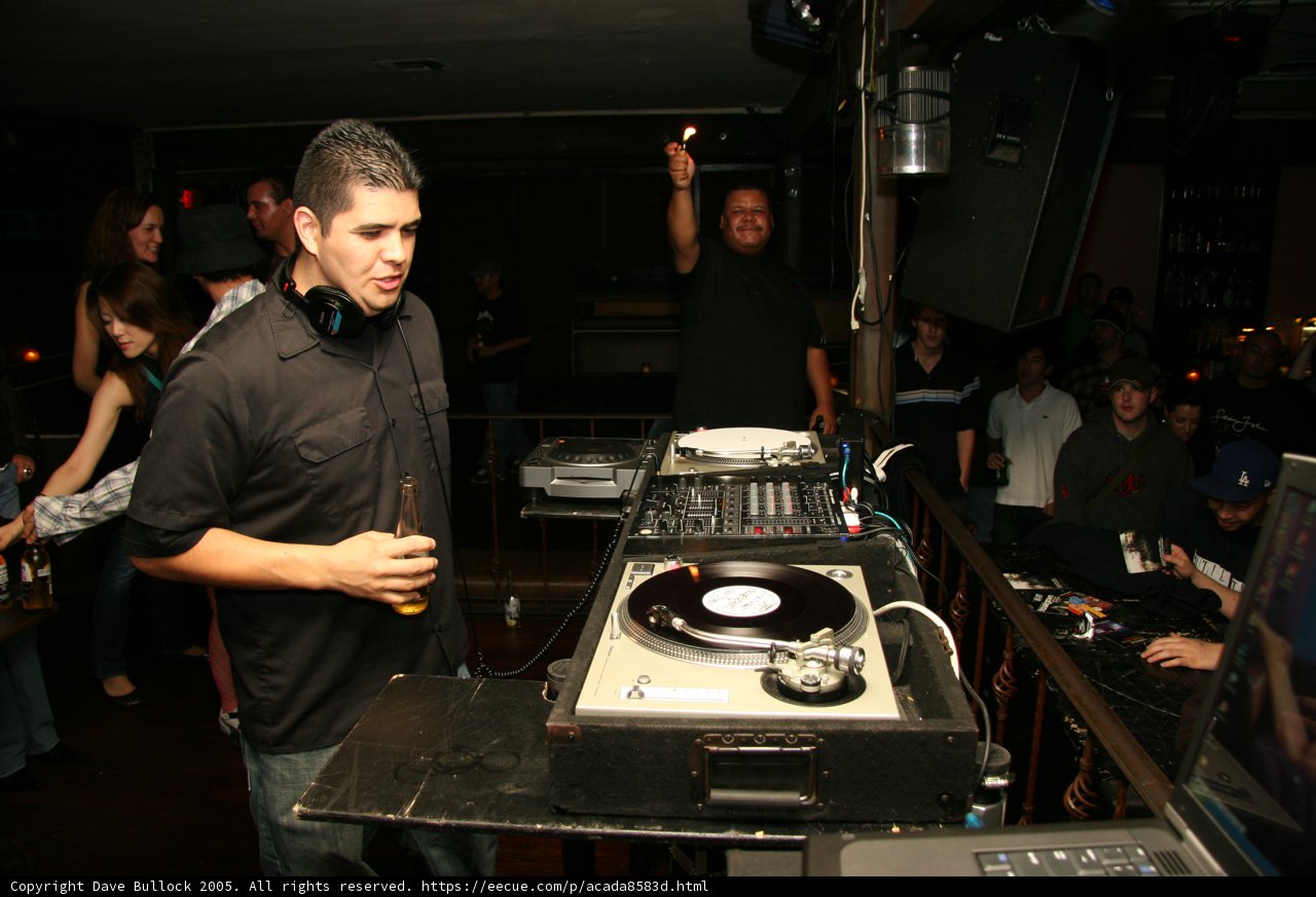 The DJ in Black Shirt