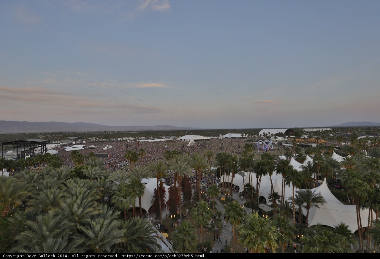 Sunset Over the Desert