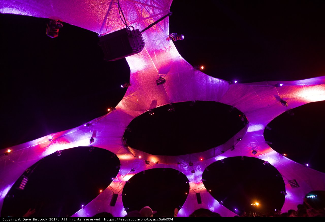 The Purple Galaxy Tent