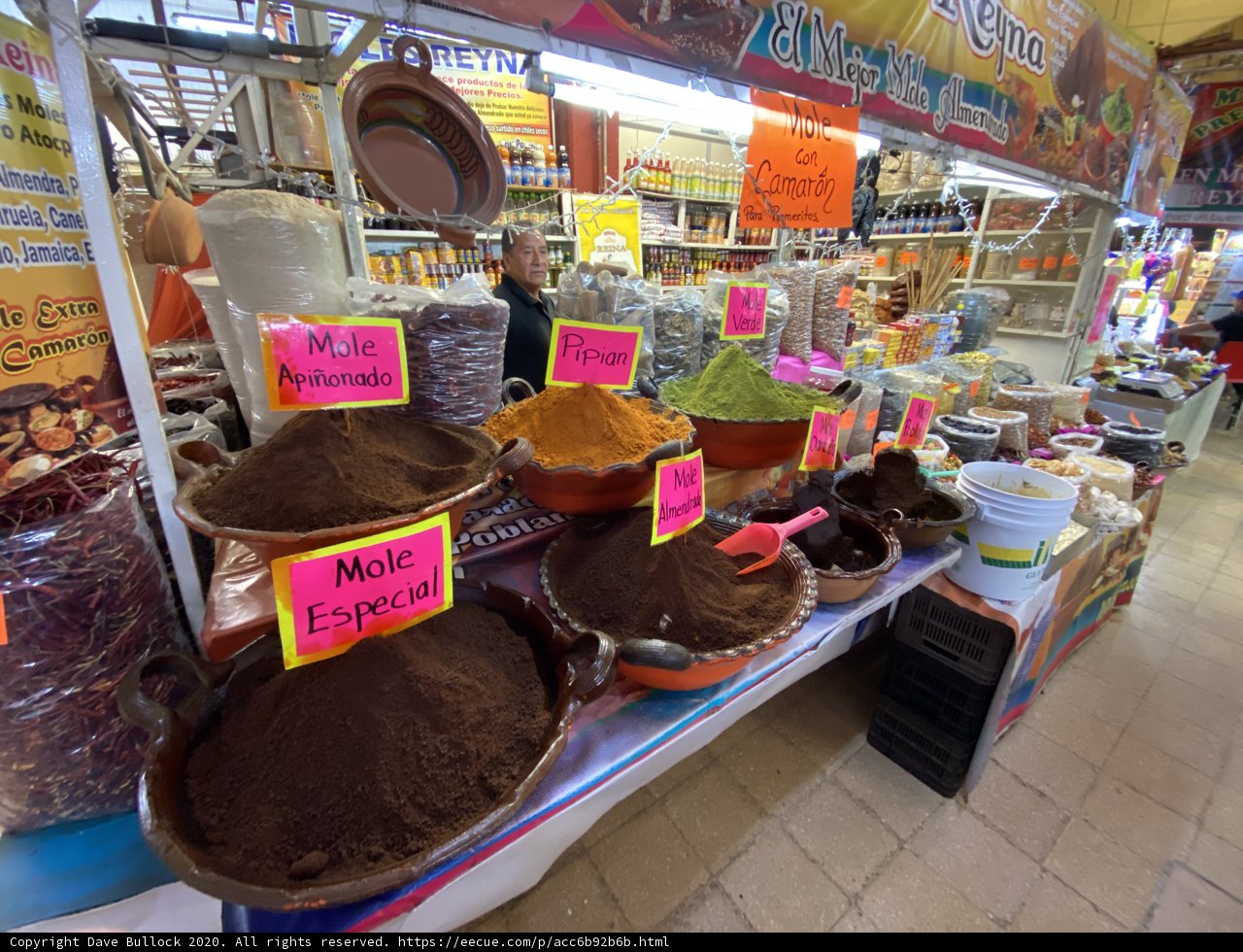 Spices Galore at Mercado de Coyoacan