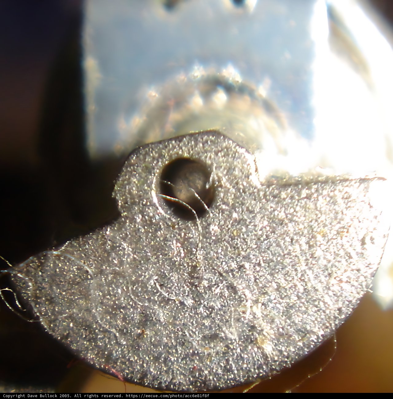 Corroded Metal with a Hole