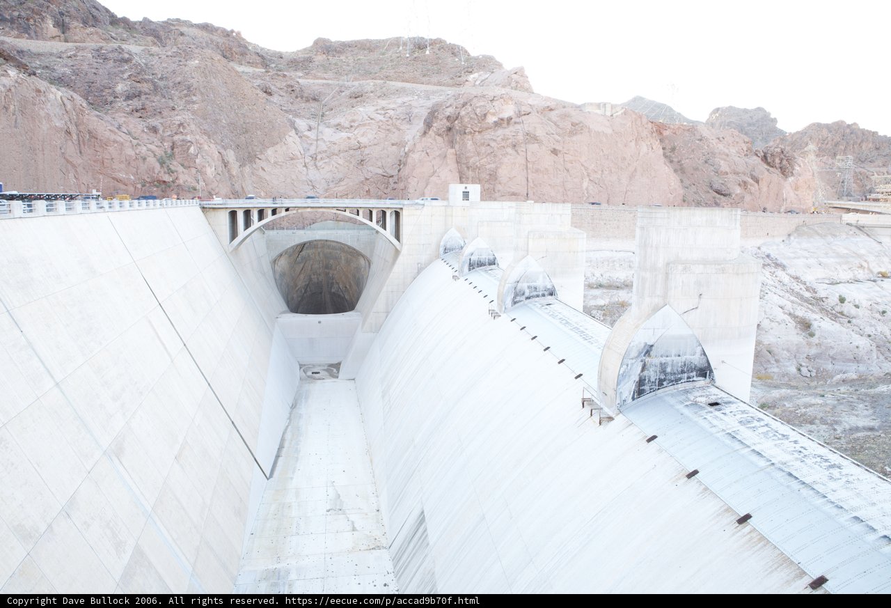 The Mighty Hoover Dam and its Massive Water Tunnel