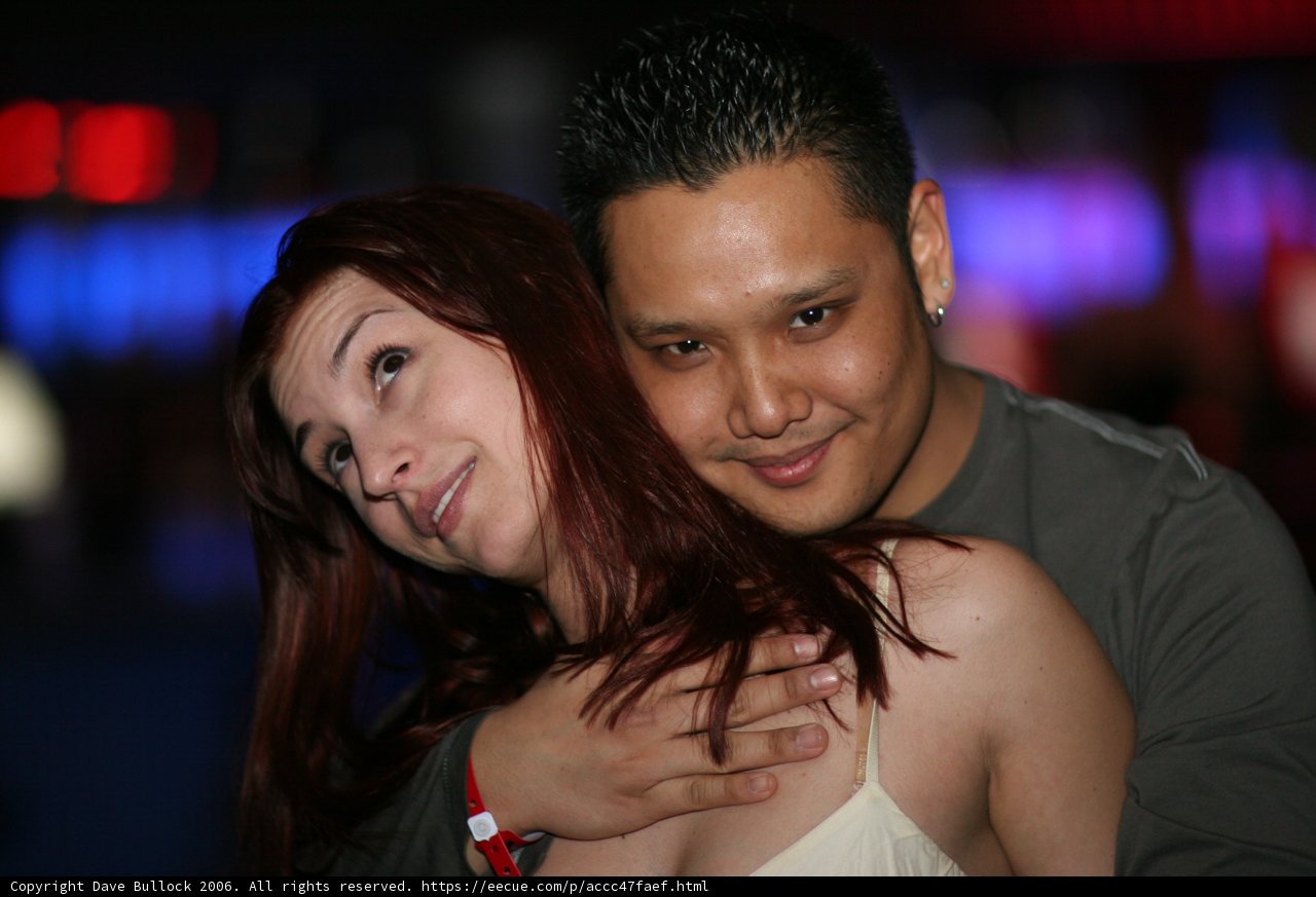 Embrace in the Nightlife