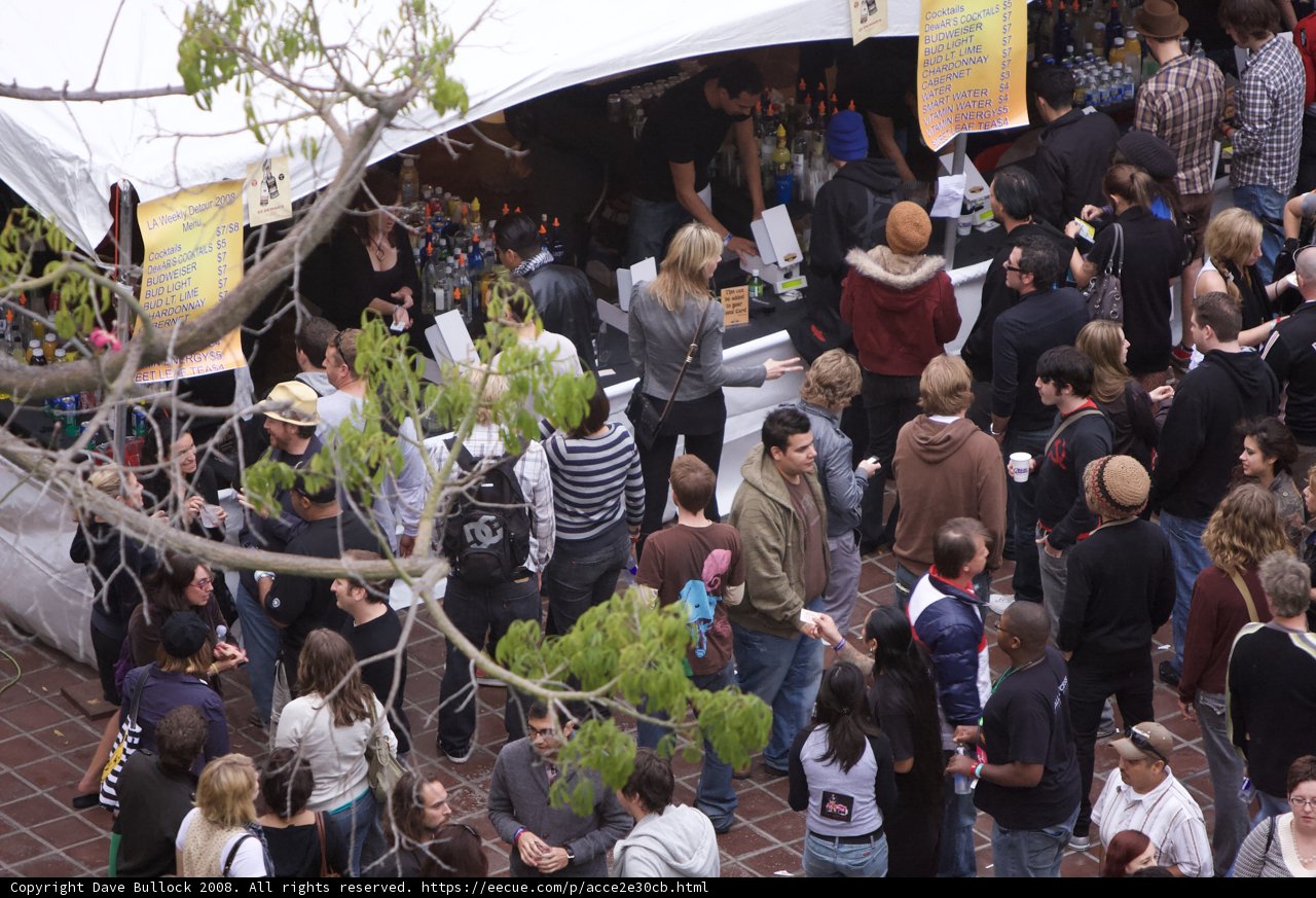 A Thriving Bazaar at the 2008 Detour Festival