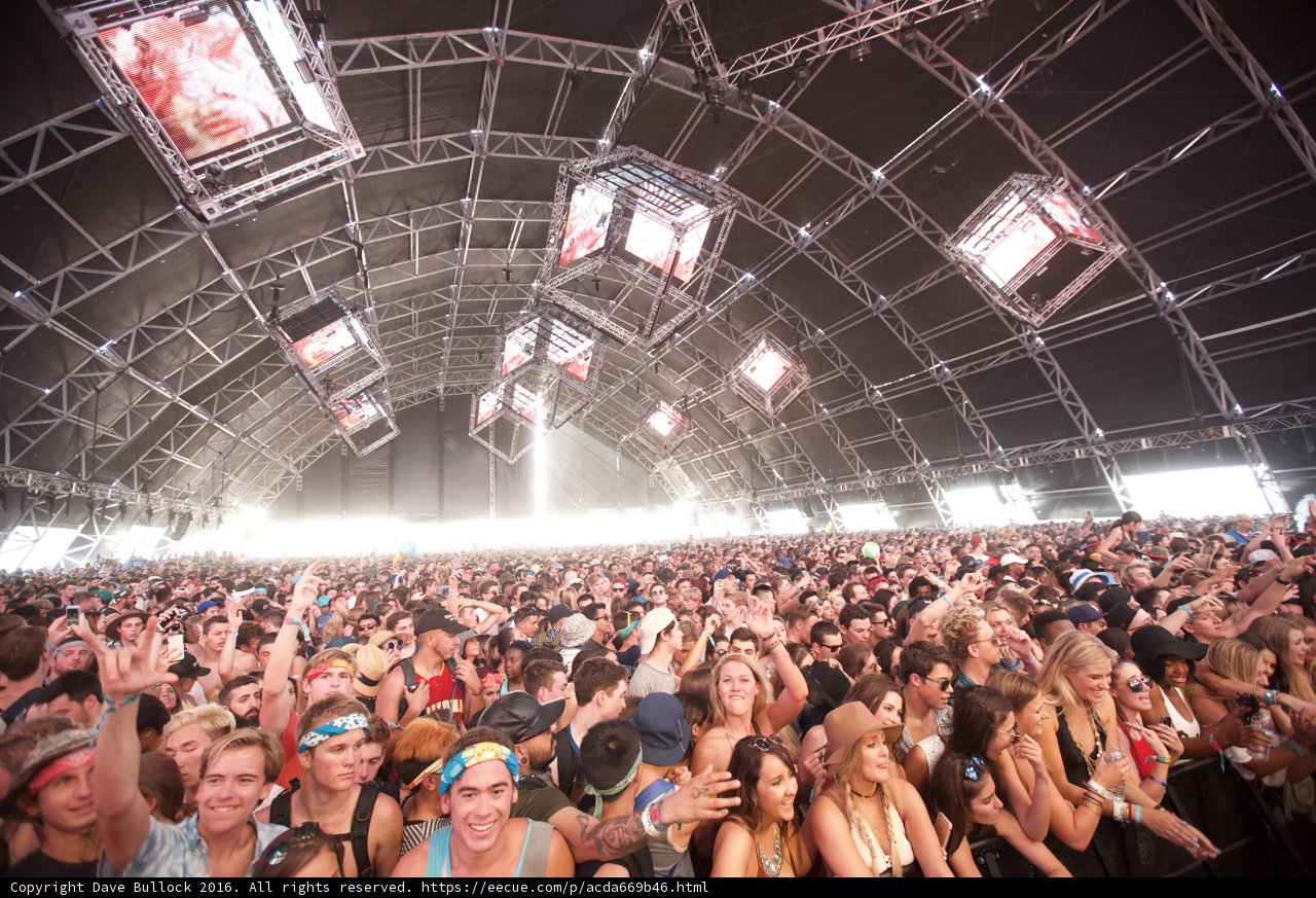 Coachella Crowd Goes Wild