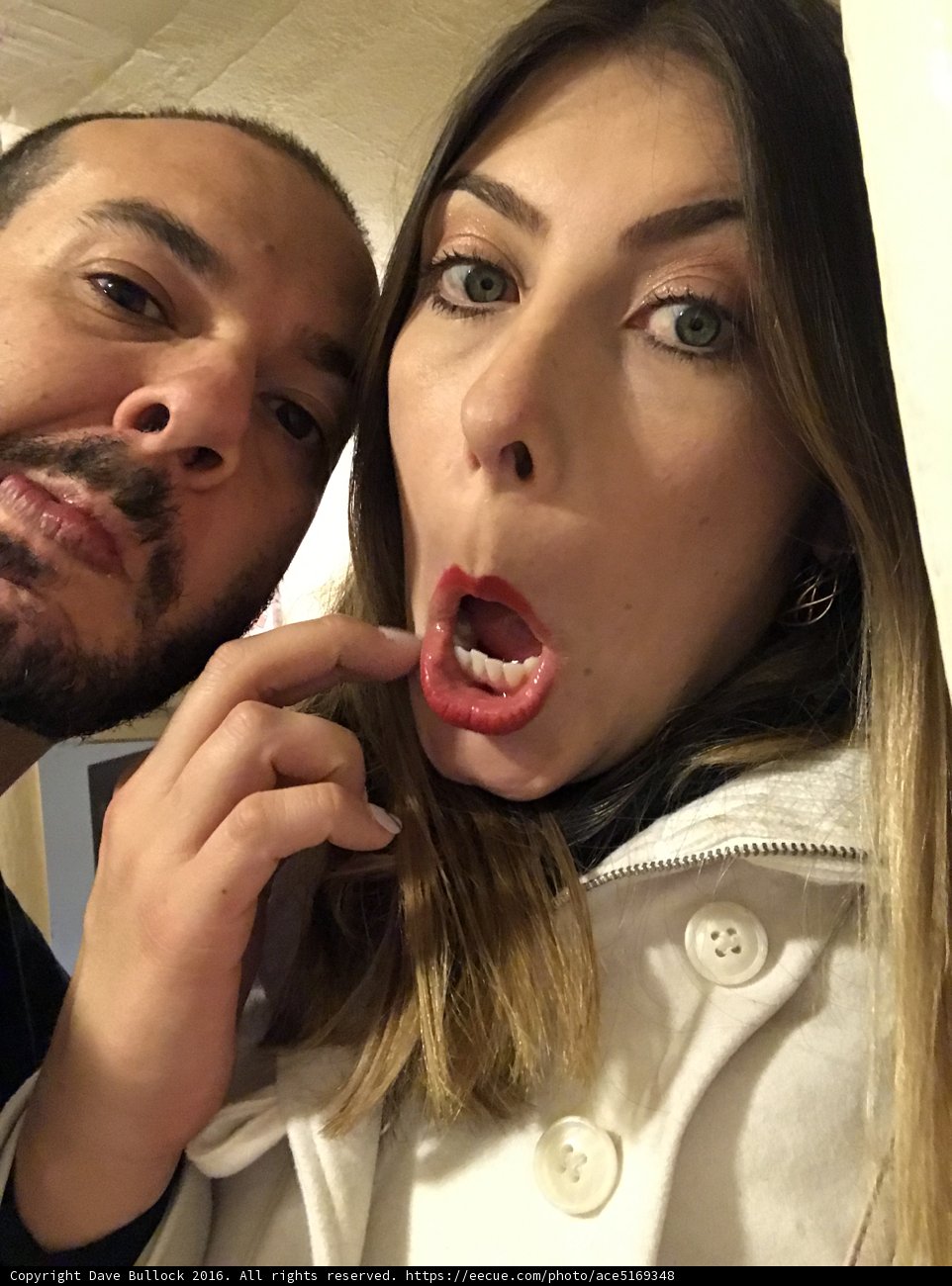 Open Mouthed Selfie