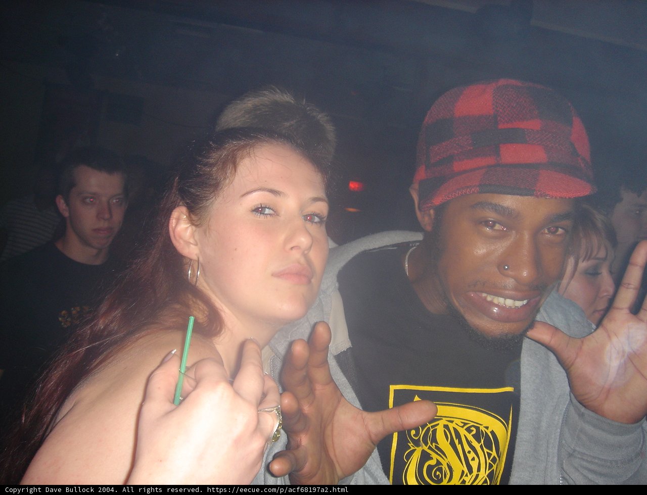 Red Hoodie in the Urban Nightlife