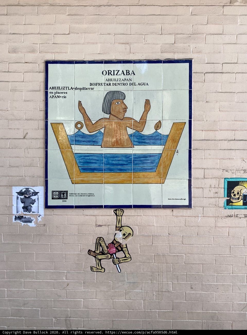 Bathtub Mural in Cuauhtémoc