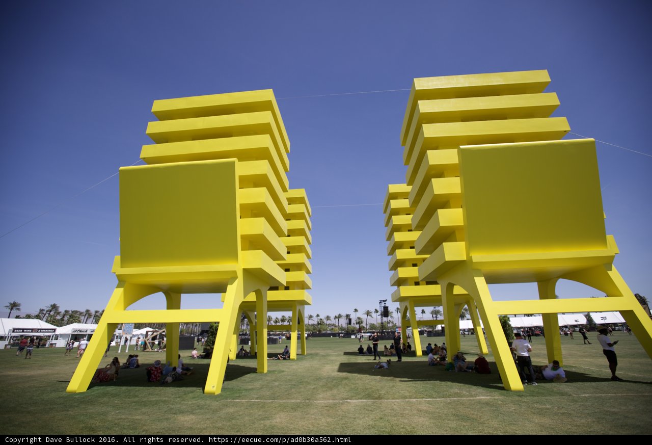 Yellow Chairs on the Green