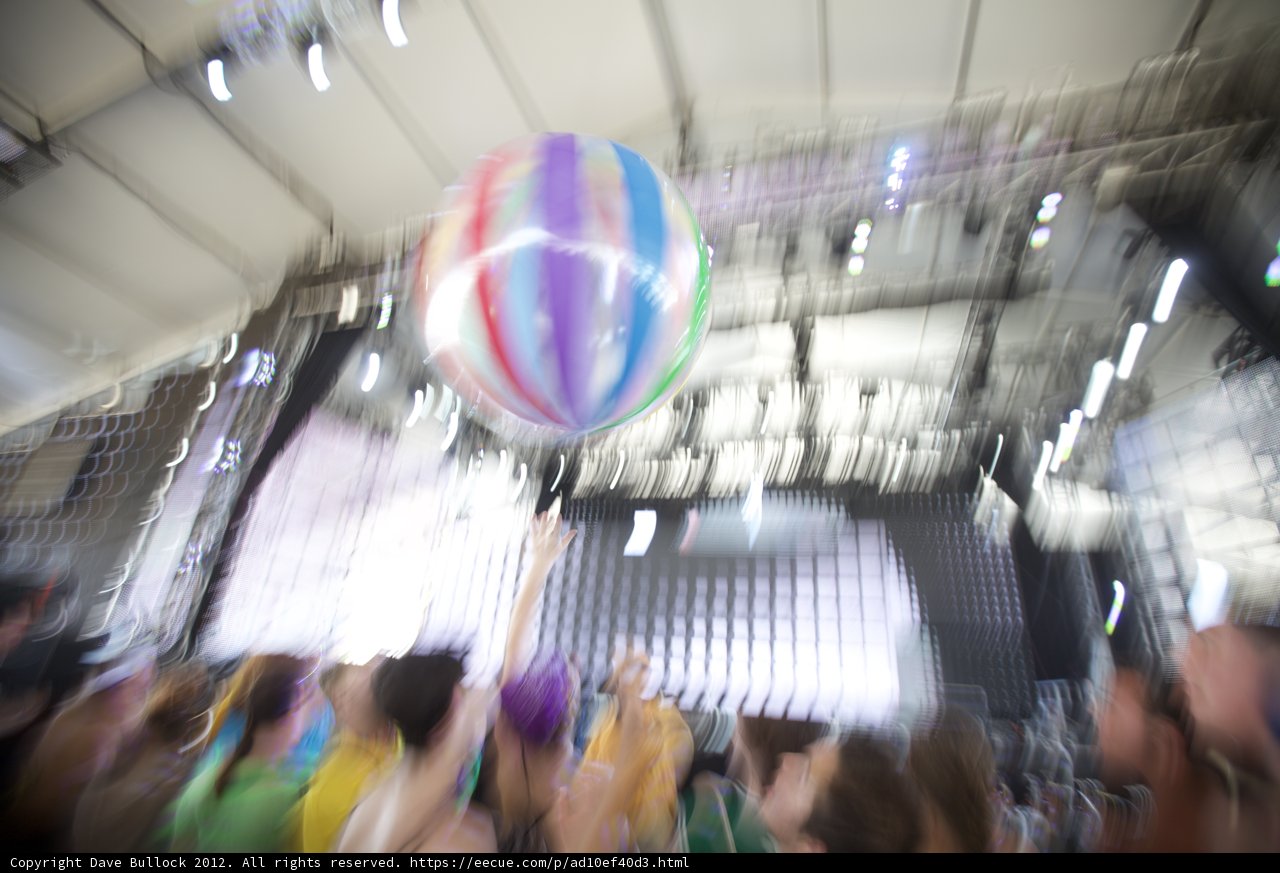 Balloon Sphere Lights Up Coachella Crowd