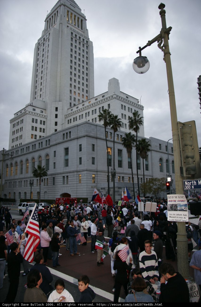 Metropolis City Hall Crowd