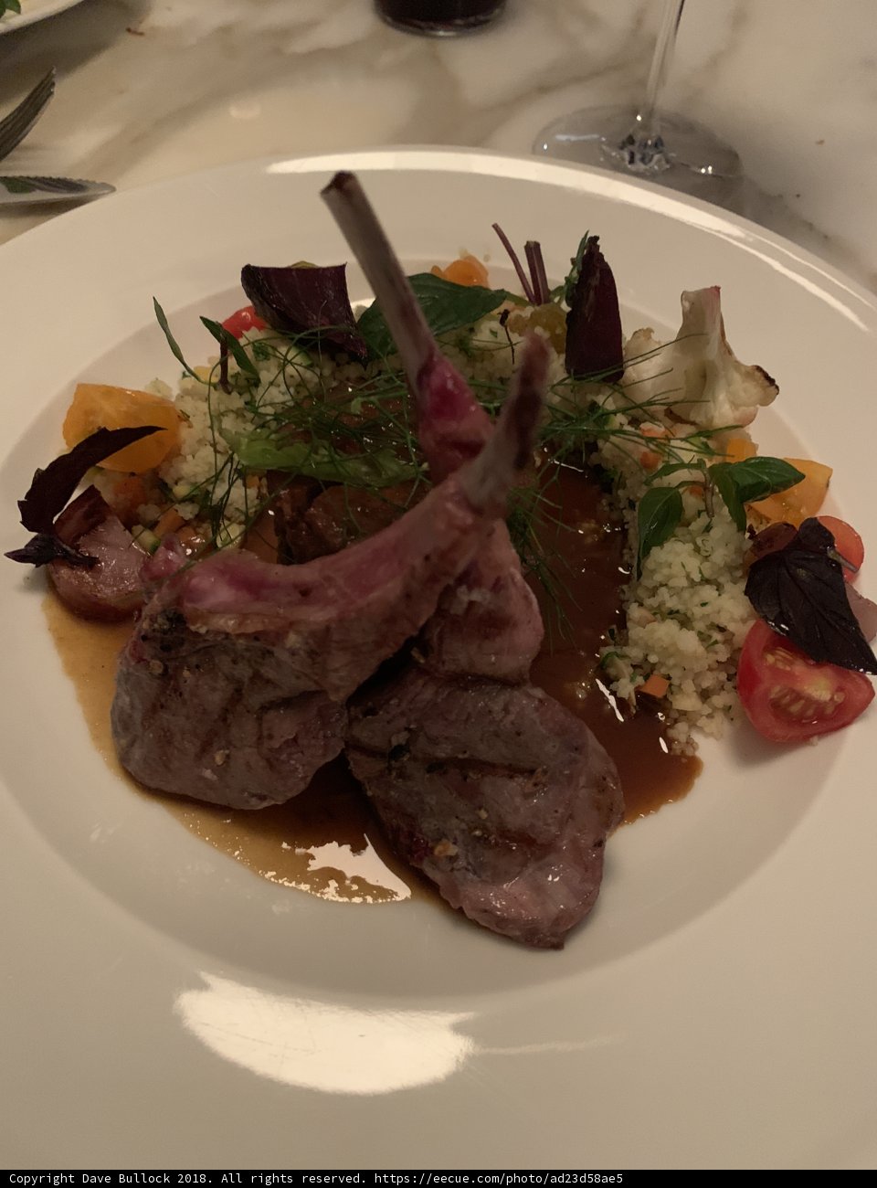 Delicious Plate of Meat and Vegetables