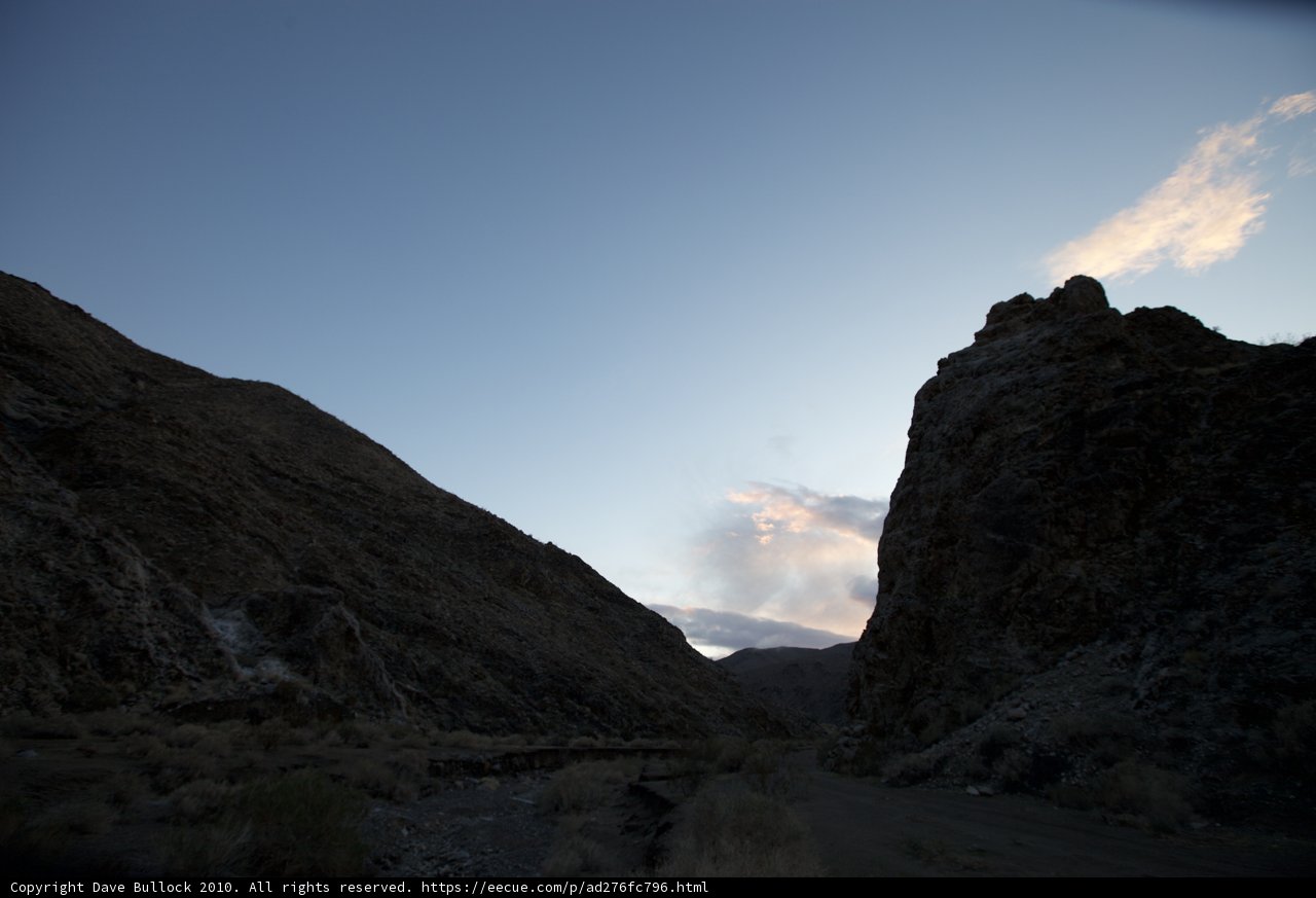 Journey through the desert mountains