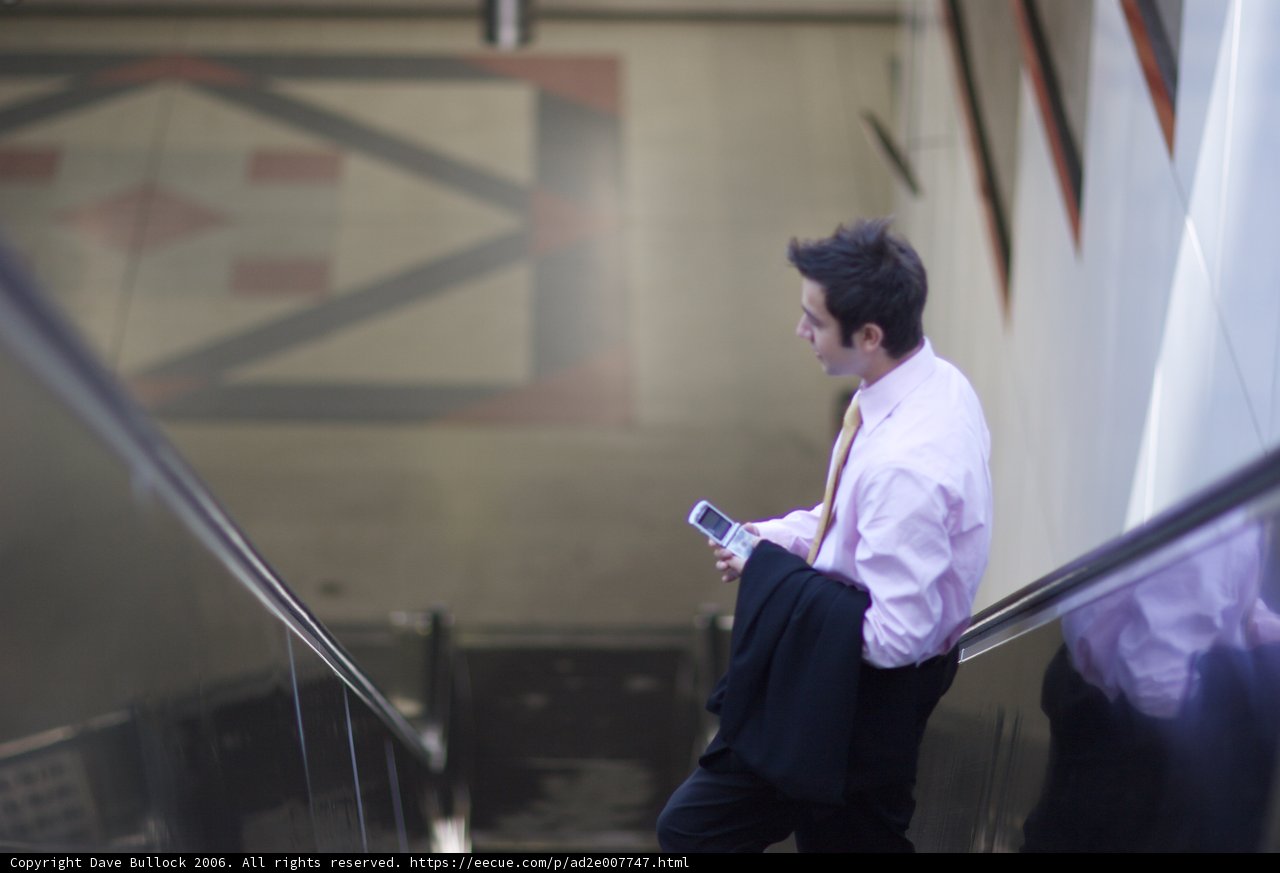 Businessman Making a Move