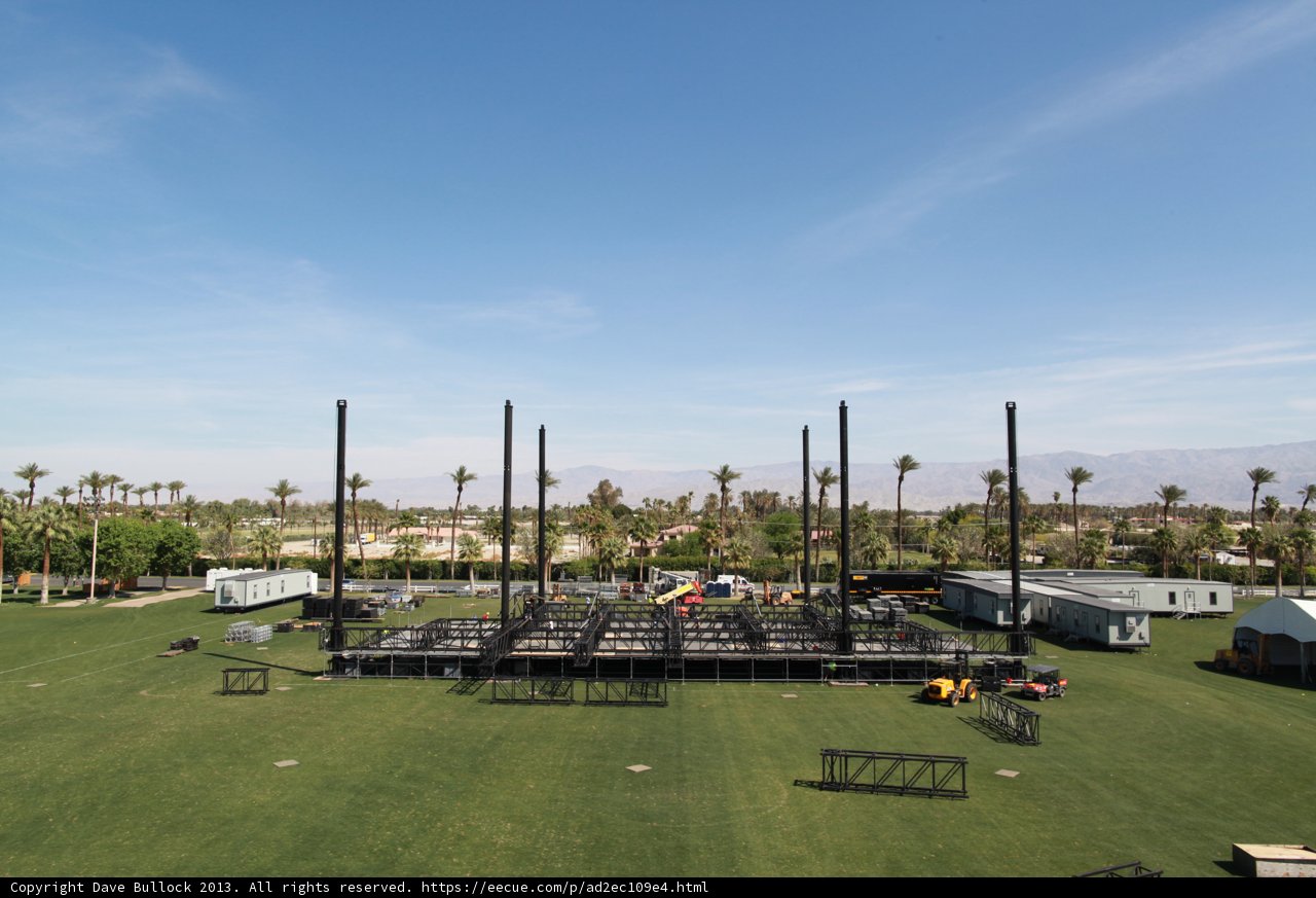 Stage Set in Serene Field