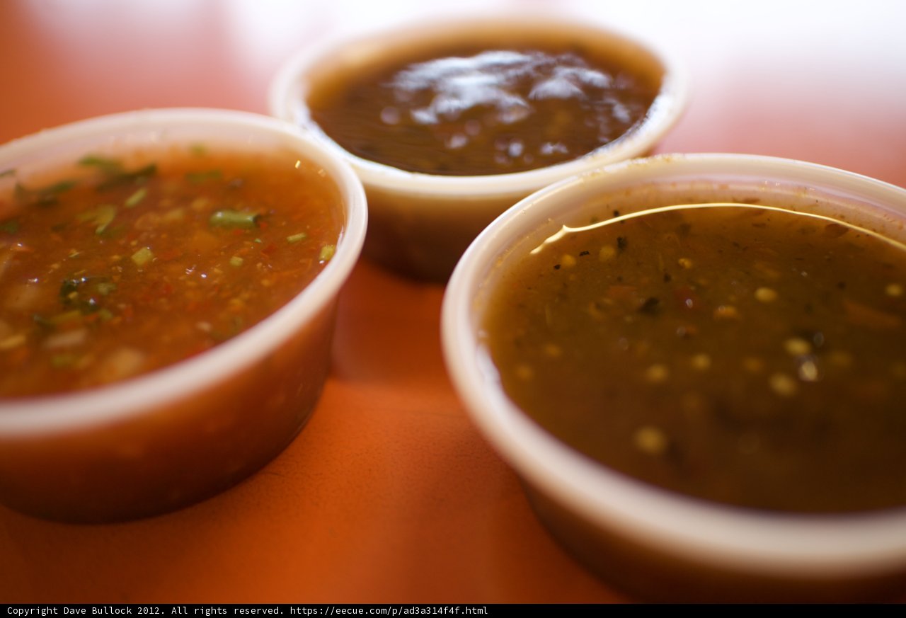 Three Delicious Bowls of Curry Salsa