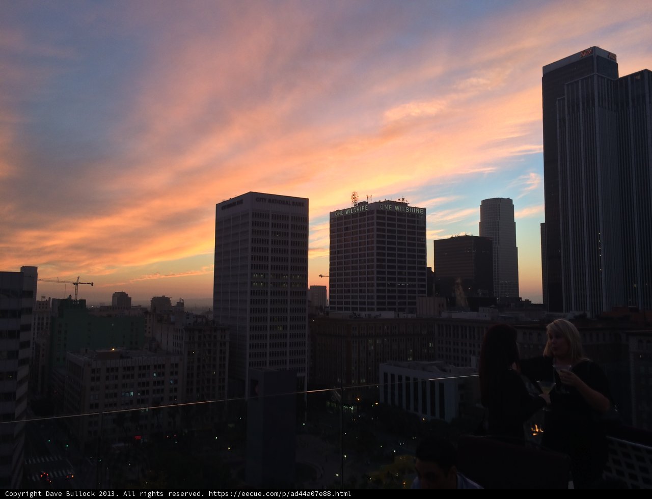 Metropolis in the Sunset Glow
