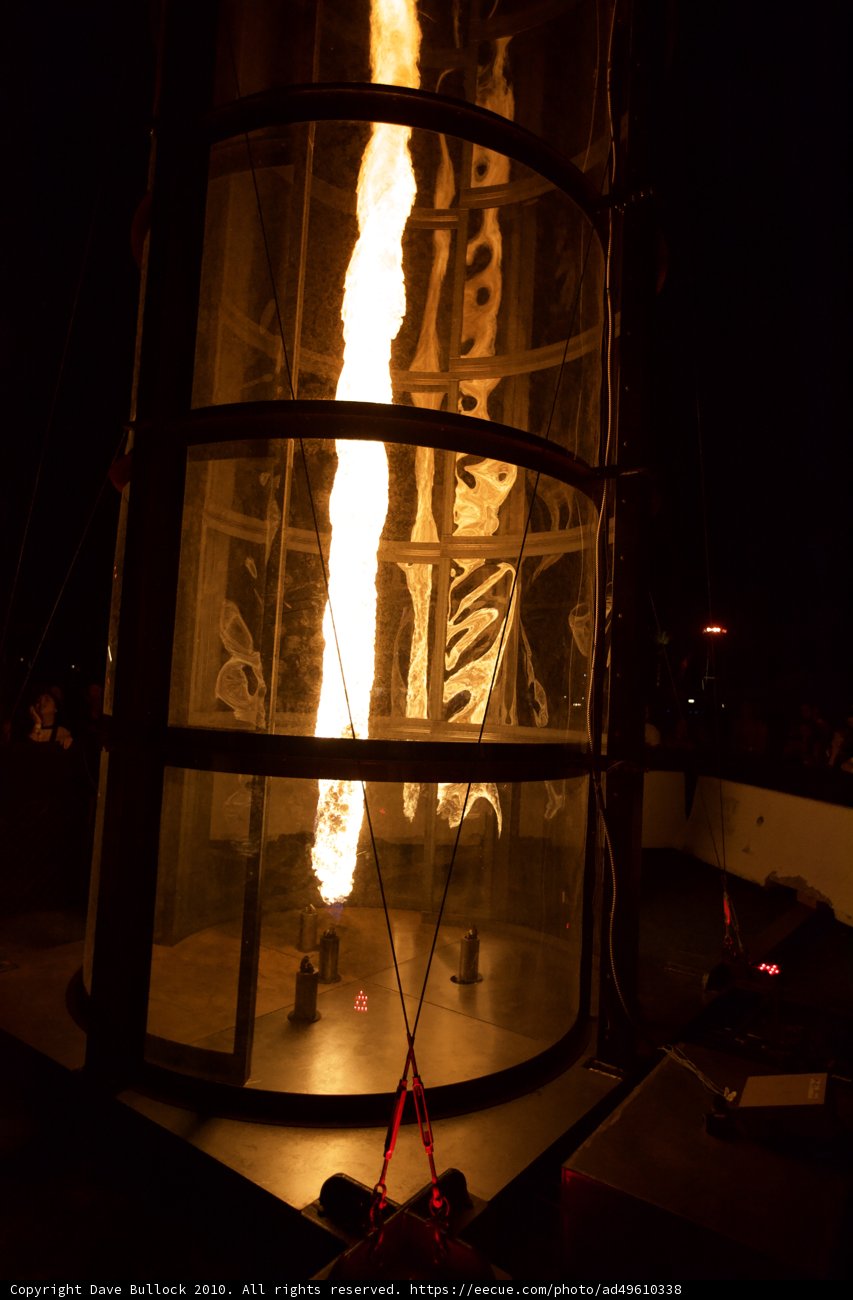 Flame in a Glass Case