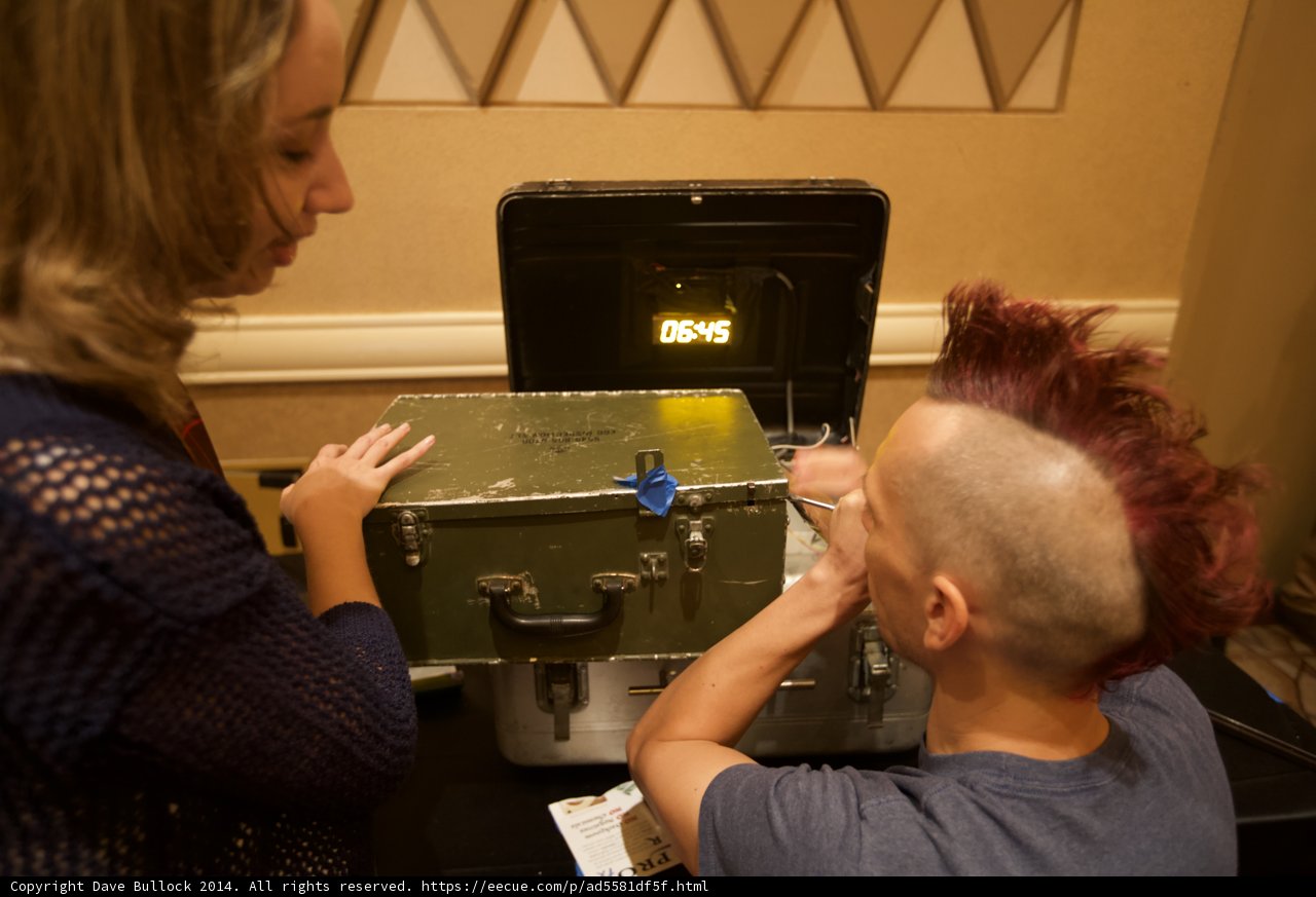 Mohawked Couple at Defcon 22