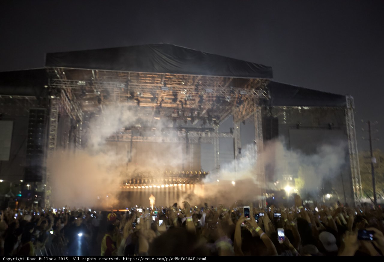 Blue Fog Stage View