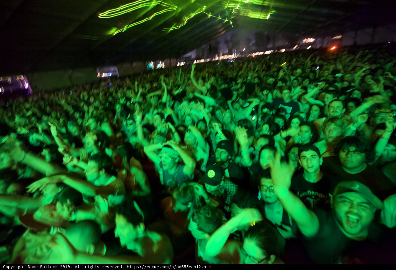 Green Night at Coachella
