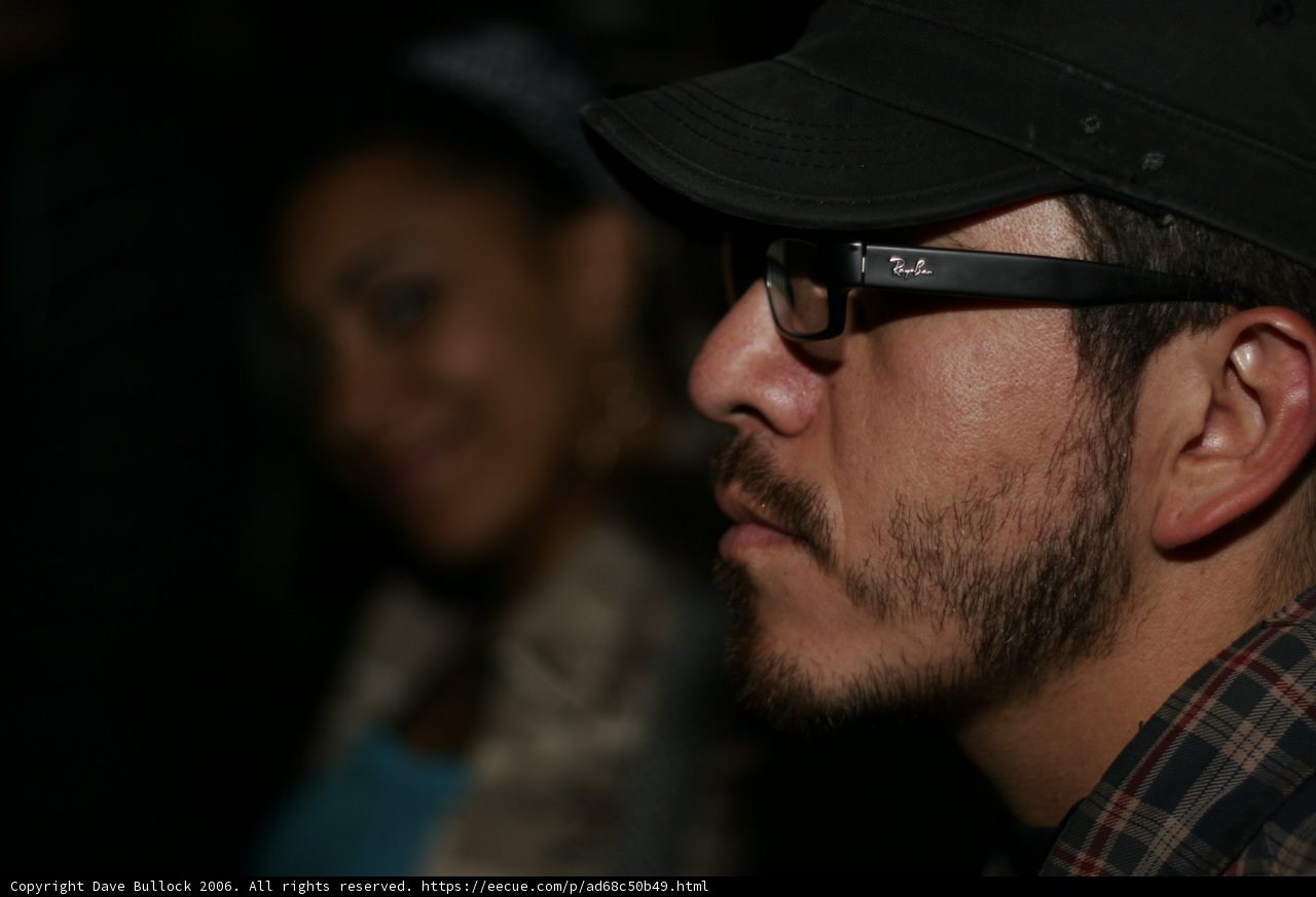 Man in Glasses and Hat